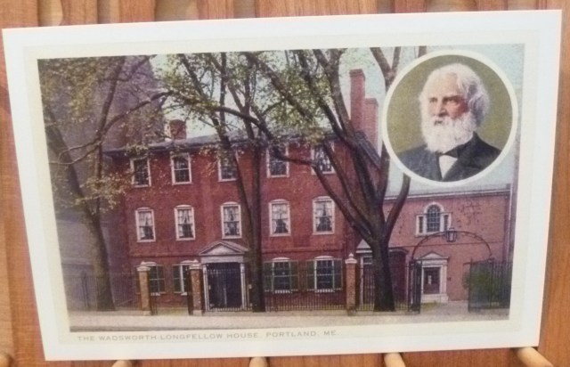 HLW House postcard