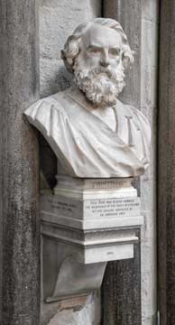 Longfellow bust, Westminster Abbey