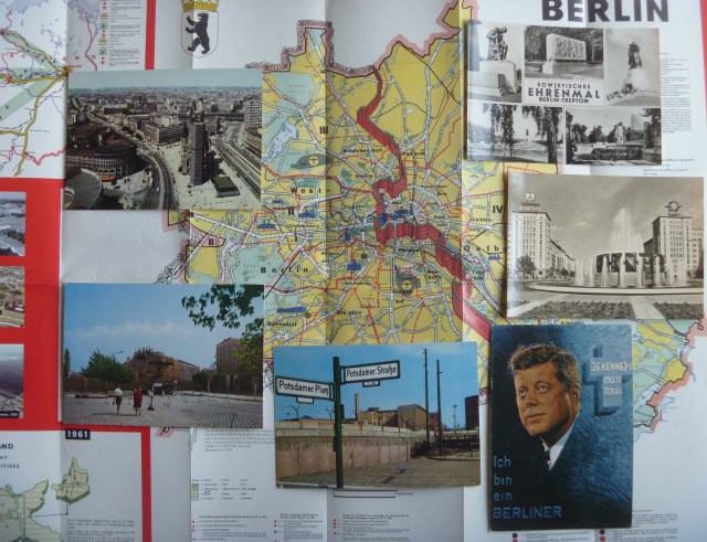 Berlin map and cards