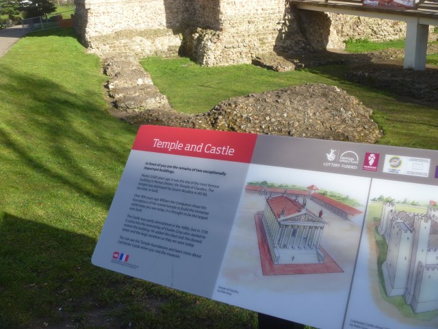 Castle built on temple