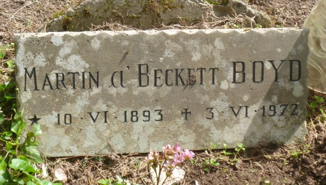 MB headstone