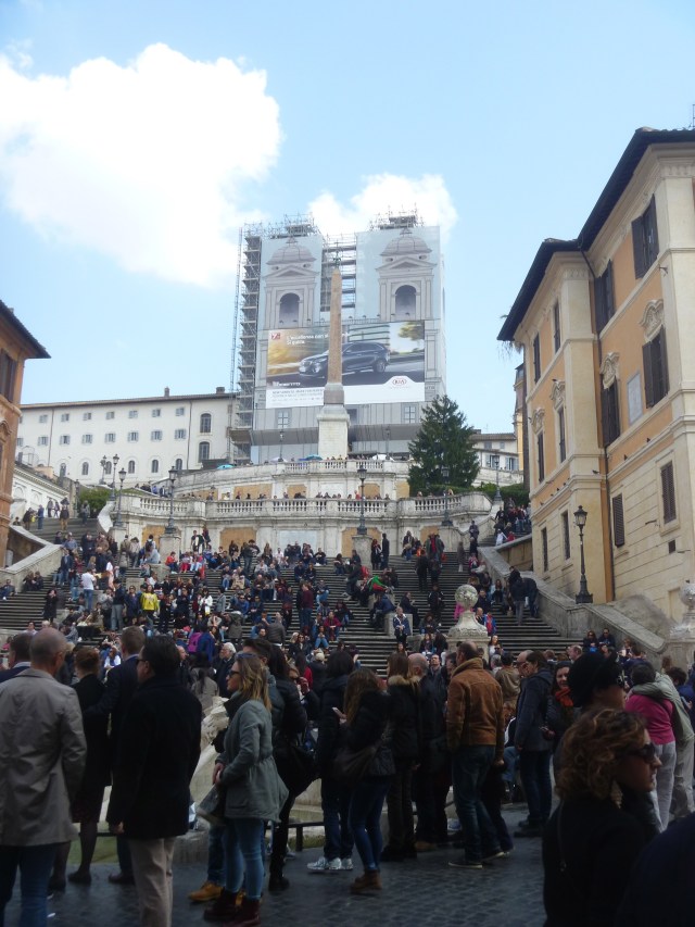 Spanish Steps in March