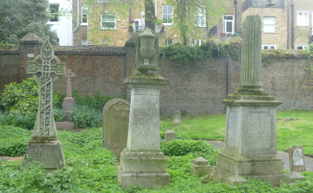 Typical Victorian headstones