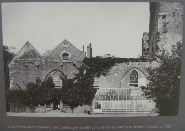 19th c house in nave