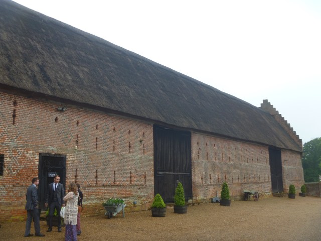 The barn outside