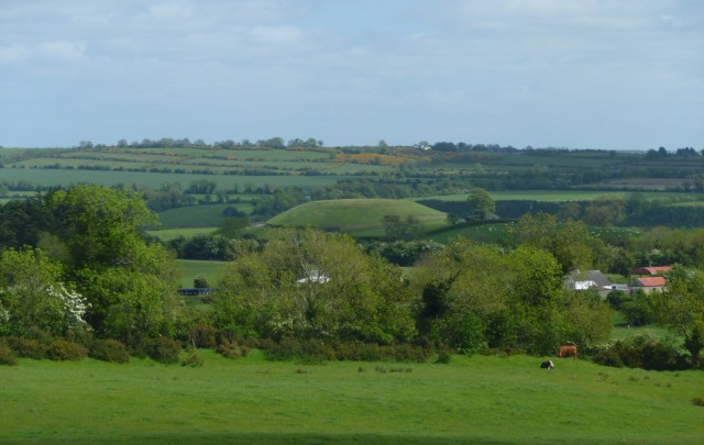 Newgrange from Knowth