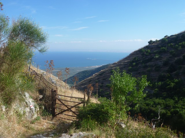 View back to Manfredonia