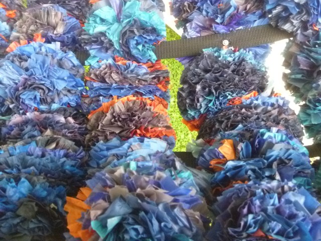 recycled tents from glastonbury