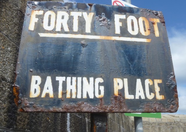 Forty foot sign