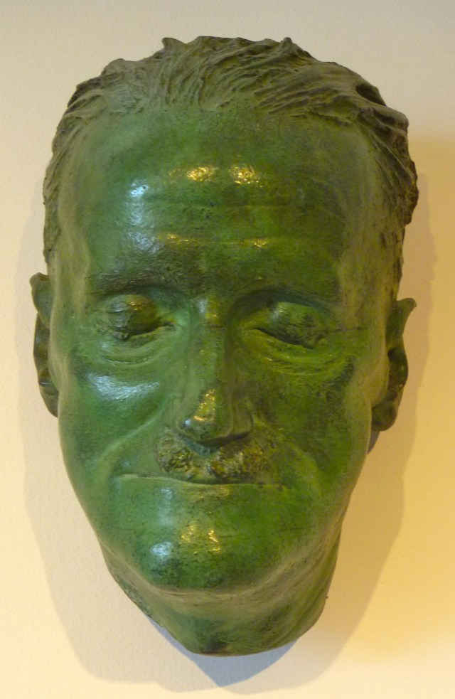 Joyce death mask