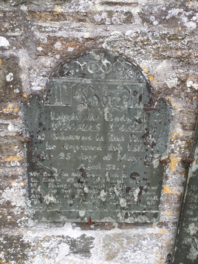1792 gravestone