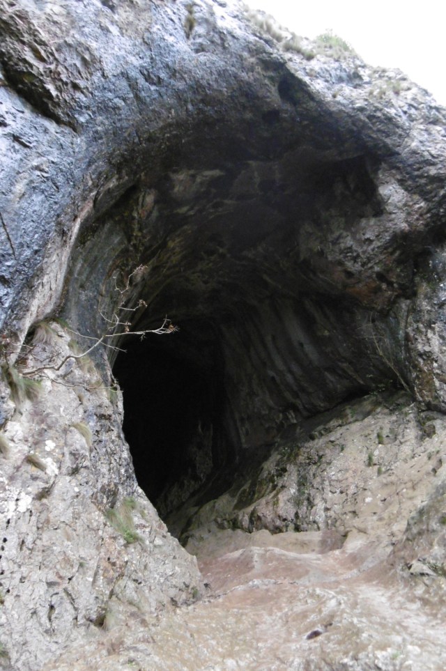 the cave