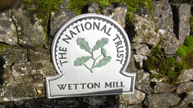 Wetton mill sign