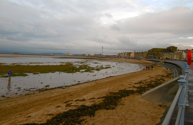 arriving back at morecambe