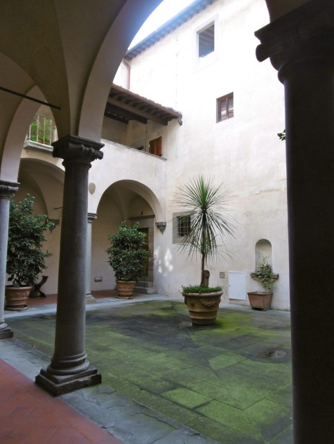 A courtyard
