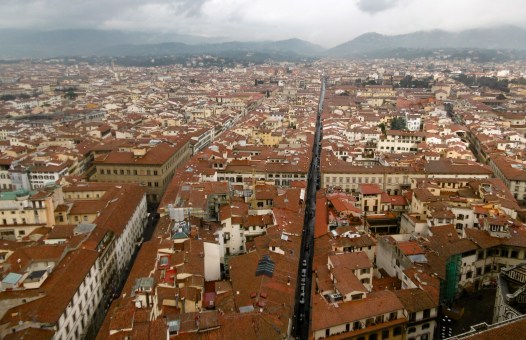 roofs of florence