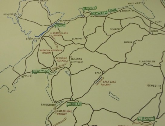 N Wales map