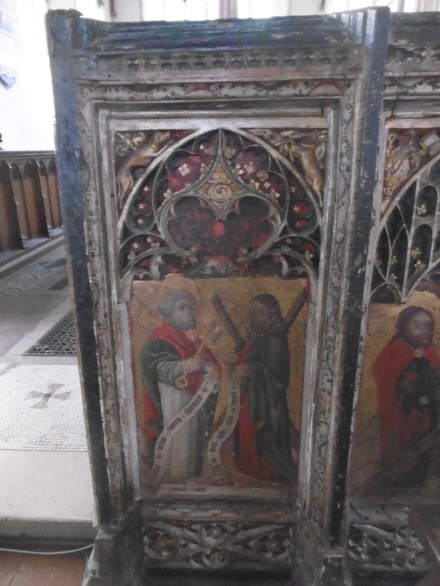 Rood screen close up