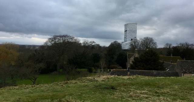 View Fotheringhay Castle